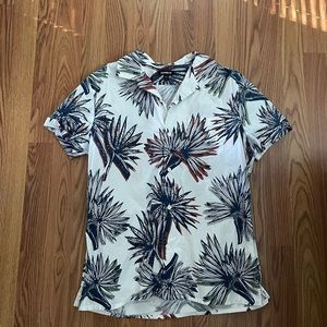 Express Short Sleeve Button Up